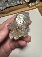 Very Interesting Etched Topaz Crystal Cluster from Mimoso du Sol Brazil  picture