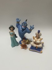Disney’s Aladdin Vintage 1990’s Hand Painted Porcelain Figurine Set Exclusive picture