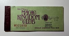 Disneyland Vintage Complete Magic Kingdom Club Ticket Book 1970s Unused Rare picture