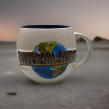 2012 Universal Studios Orlando FL Mug 3D Globe Logo Round picture
