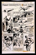 Daredevil #159 pg. 18 by Frank Miller 11x17 FRAMED Original Art Poster Print picture