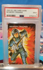 💥 1982 1st Print GRUNT Infantry Trooper PSA Graded Rc Card POP 1 Gi Joe 💥 picture