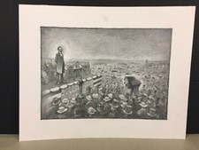 Gore Vidal's Lincoln Book Original Illustration by Thomas B Allen Franklin Mint  picture