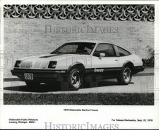 1978 Press Photo 1979 Oldsmobile Starfire Firenza - lrx62631 picture