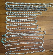 Lot of 12 Vintage Hilo Hattie Hawaiian Seashell Lei Necklaces Hawaii Beach Boho picture