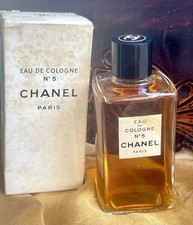 VINTAGE Rare CHANEL No.5 Paris COLOGNE P.M. Size W/ Original Box picture