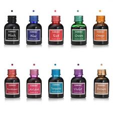 10 Rich Bright Colors Fountain Pen Ink In Bottle 30ml HOT NEW picture