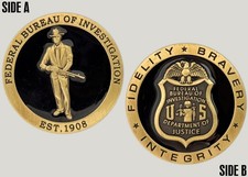 1908 Fidelity Bravery Integrity Collectible Challenge Coin  3#H picture