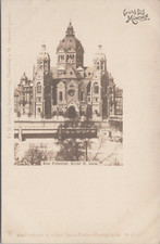 RPPC Germany Gruss Aus Munich St. Lucas Church Street View early 1900s picture