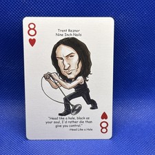 2024 Trent Reznor Rock n' Roll Hero Decks Playing Card Nine Inch Nails picture