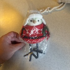 Target Wondershop 2022 Christmas Featherly Friends Wreath Bird Fika picture