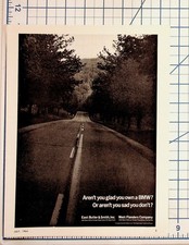 1964 BMW Original Magazine Ad - 