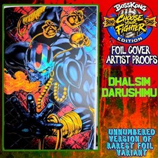 Choose Your Fighter BossKong Edition Foil  Artist Proof BossKong PC Dhalsim Var. picture