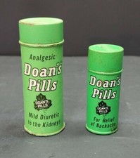 (2) Vintage Doan's Pills Tins Foster-Milburn Co. Buffalo New York picture