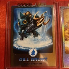 Topps Skylanders Giants Cards 6 Rare PRISM Cards Portal Master + Free Poster picture