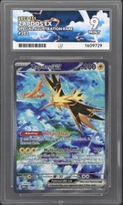 Pokémon TCG Zapdos EX Card 202/165 Scarlet Violet 151 Ace 9 picture