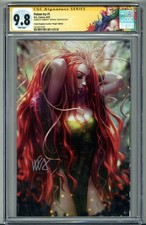 POISON IVY #1 CGC 9.8 SS SIGNED KENDRICK KUNKKA LIM VIRGIN VARIANT LOW POP RARE picture