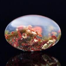 Natural Moss Agate Cabochon with a Beautiful Picture Pattern Indonesia 3.05 g picture