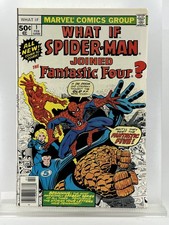 What If 1 ~Est. 7.5-8.0 ~OW/W pgs ~NEWSSTAND ~Premier Issue ~ Lies Flat picture