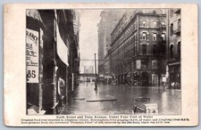 K20/ Pittsburgh Pennsylvania Postcard c1910 Flood Disaster 6th St 252 picture
