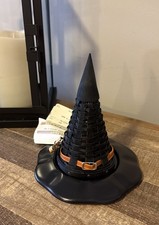 Longaberger 2011 Witch's Hat Basket & Resin Base - Halloween picture