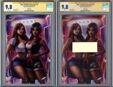 BELLE: HEADLESS HORSEMAN SET CGC 9.8 SS SIGNED SUN KHAMUNAKI VARIANT COVER J/K picture