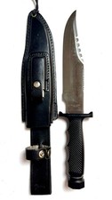 Vintage Saburo Japan Survival Master A050 Survival Knife Compass Kit Sheath picture