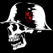 Vintage 1999-Y2K - XL Metal Mulisha Sticker/Decal (FMX) Freestyle Motocross picture