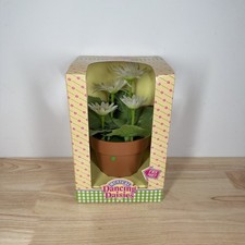 VTG Musical Dancing Daisies by Blue Ridge Designs Voice Activated 1998 NIB Video picture