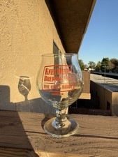 Knee Deep Brewing Co Snifter Beer Glass Auburn CA picture