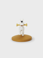 HERGE TINTIN MILOU OS SNOWY BONE Standing Figure Authentic Goods picture