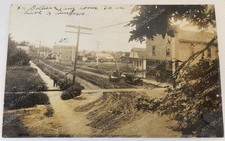 RPPC Eugene Oregon View Store Buildings Street Early 1900s Corvallis Dexter Sign picture
