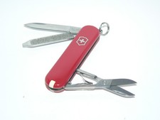 NEW in Box Victorinox Swiss Army 58mm Knife  RED CLASSIC SD  0.6223 NO Ads 53001 picture