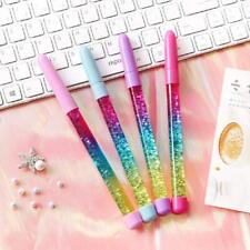4pcs Fairy Stick Ballpoint Pen Glitter Liquid Sand Pen Bling Rainbow Dynamic ... picture