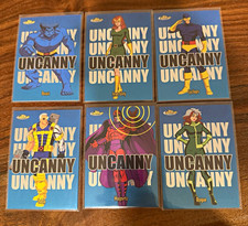2025 Topps Finest X-Men 97 Uncanny SP 6 Card Lot Rogue Magneto Cyclops Jean picture