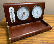 THE NATURE COMPANY DESK THERMOMETER BAROMETER HYGROMETER - MADE IN GERMANY picture