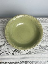Signature Sorrento Green Cereal Bowl 11023426 EUC Olive 7” Diameter picture