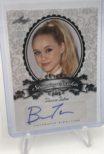 BECCA TOBIN AUTO Card 2013 Leaf Pop Century Actress Signed GLEE as KITTY WILDE picture