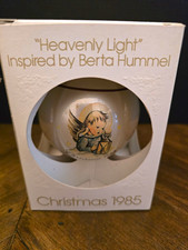 Schmid Angel Christmas Ball Ornament Limited Edition 1985 MPN 177-712 picture