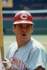 Pete Rose Cincinnati Reds during batting practice Three Rivers Sta- Old Photo picture