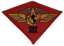 USMC THIRD III 3RD MAW MARINE AIRCRAFT WING PATCH VETERAN I MEF MIRAMAR picture