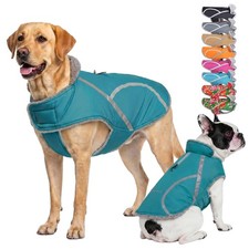 VIVAGLORY Dog Winter Coat Frostfit Jacket, XXS, Turquoise picture