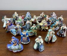 Vintage Thomas Kinkade Old World Santas Christmas Ornaments Lot 20 Ashton Drake picture