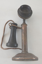 ANTIQUE 1915 WESTERN ELECTRIC 40AL CANDLE STICK  TELEPHONE picture