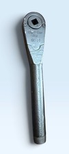 Vtg Lowell No. 21 Ratchet 3/8” Square Made In USA (J2) picture