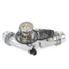MITZONE Upgrade Aluminum Thermostat Assembly with Housing Compatible with BMW E4 picture