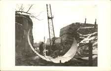 Essex Ctr. VT Saw Blade Evans B. Knapp c1900s-20s Real Photo Vintage Postcard picture