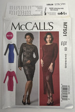 McCall's Dresses, M7501 E5 Pattern Size 14-22 Uncut picture
