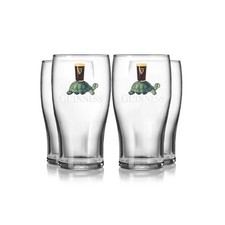 Guinness Gilroy Tortoise Pint Glass Gift Set – 4 Pack | Official Merchandi picture