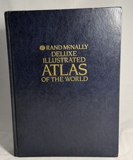 Rand McNally Deluxe Illustrated Atlas of the World Hardcover Revised  picture